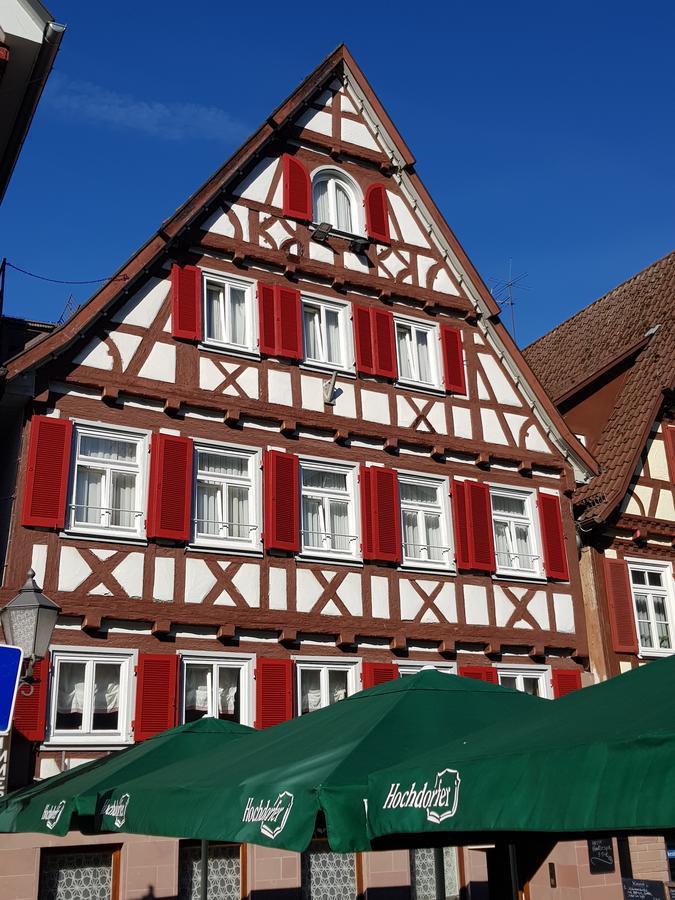 Hotel-Restaurant Ratsstube Calw Eksteriør billede