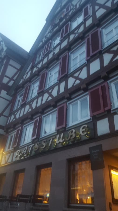 Hotel-Restaurant Ratsstube Calw Eksteriør billede